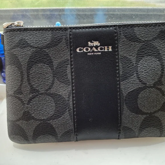 Coach Black Textured Leather Accessory - Picture 4 of 7